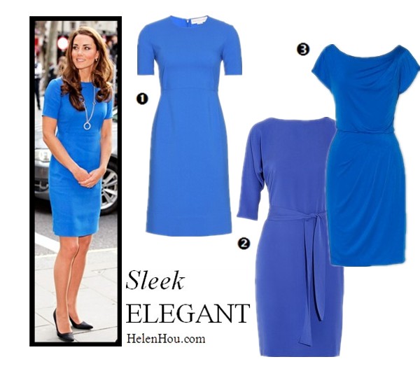 accessorize blue dress