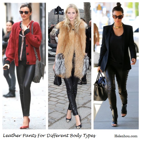 Leather Pants For Different Body Types (Wardrobe Essential Part I