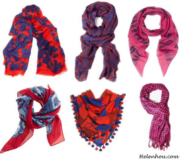 Fresh From The Runway: Six Ways To Wear A Scarf – Helen's Life & Style